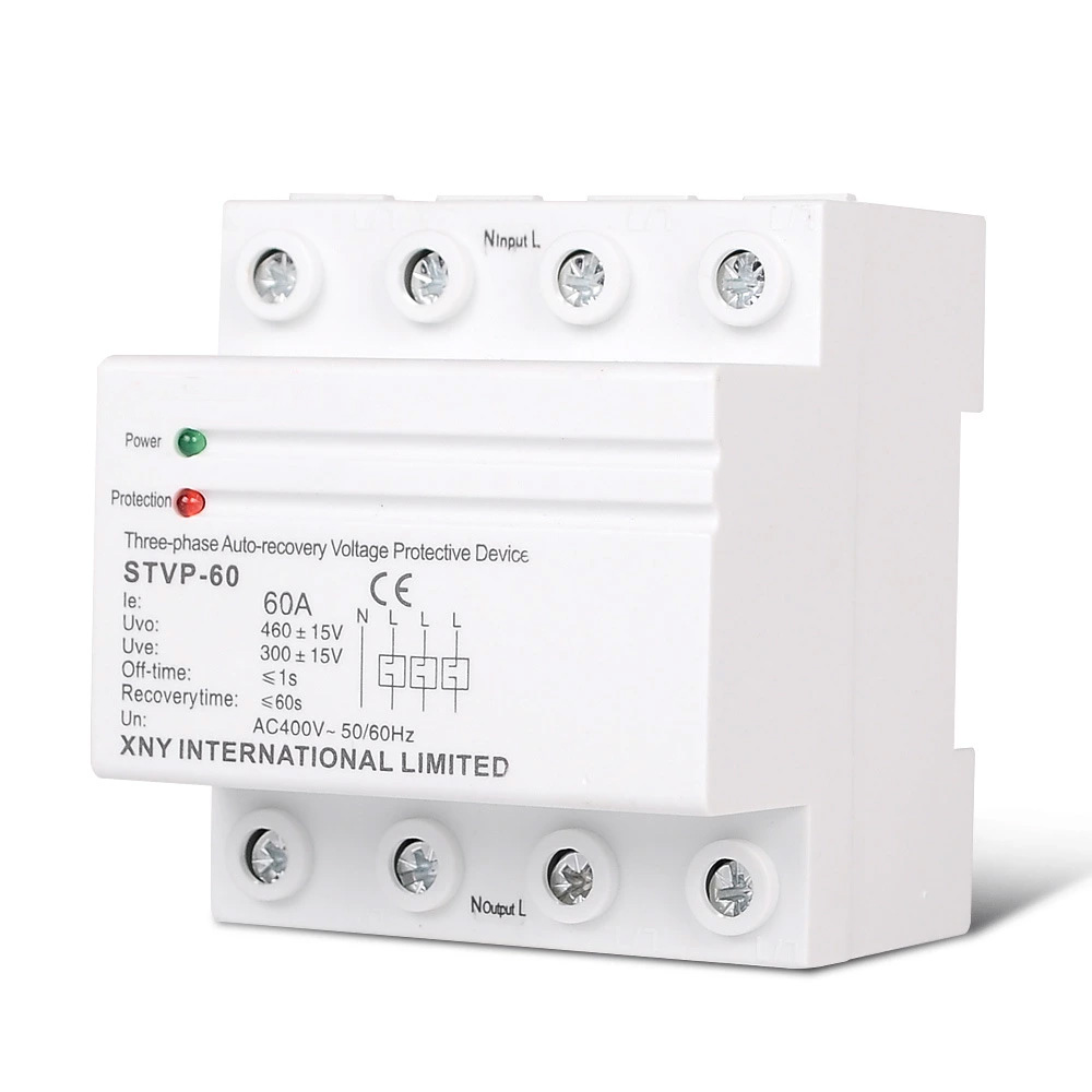STVP60 3-фазное устройство защиты от автоматического восстановления напряжения